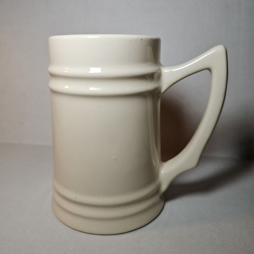 Vintage Lewis Bros Cream Colored Mug Stein Beer